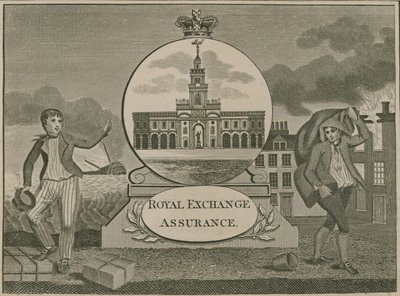 Royal Exchange Assurance, Londres de English School