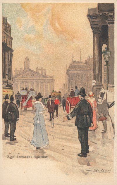 Royal Exchange, Londres, Policía de English School