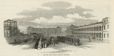 Cuarteles de la Marina Real en Woolwich de English School
