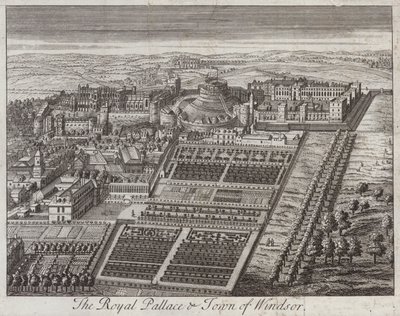 Palacio real y ciudad de Windsor, Berkshire de English School