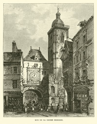 Rue de la Grosse Horloge de English School