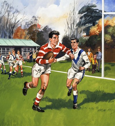 Jugadores de rugby de English School