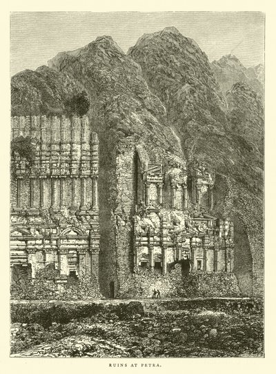 Ruinas en Petra de English School