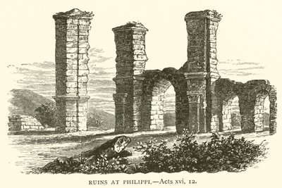 Ruinas en Filipos, Hechos, xvi de English School