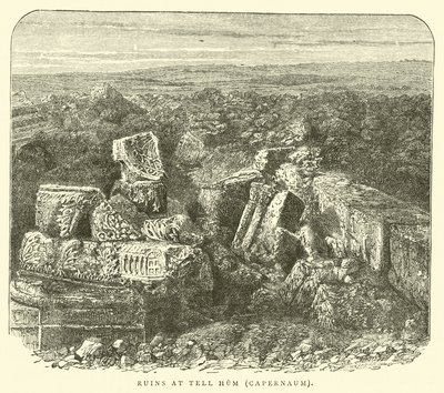 Ruinas en Tell Hum, Capernaum de English School
