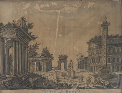 Ruinas de Roma, 1780s de English School
