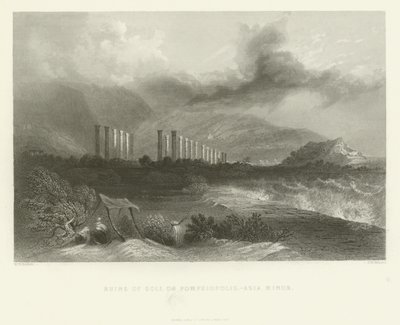 Ruinas de Soli, o Pompeiopolis, Asia Menor, 1837 de English School