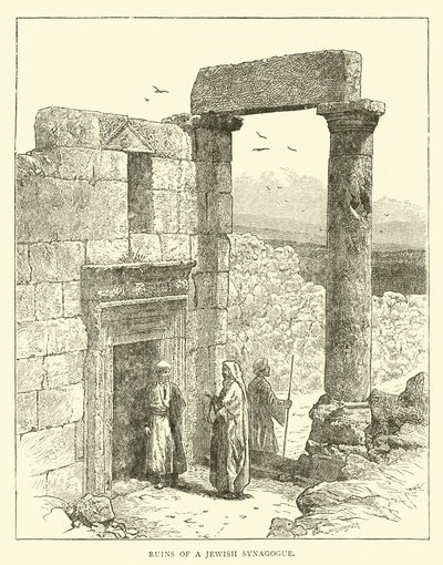 Ruinas de una sinagoga judía de English School