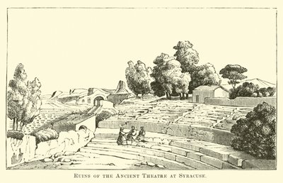 Ruinas del Antiguo Teatro en Siracusa de English School