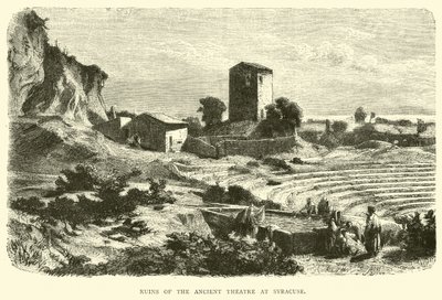 Ruinas del Antiguo Teatro en Siracusa de English School