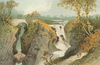 Rumbling Bridge y Cataratas del Braan - Cerca de Dunkeld de English School
