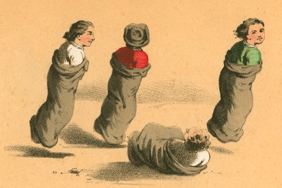 Carrera de sacos de English School