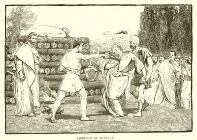 Sacrificio de Escévola de English School