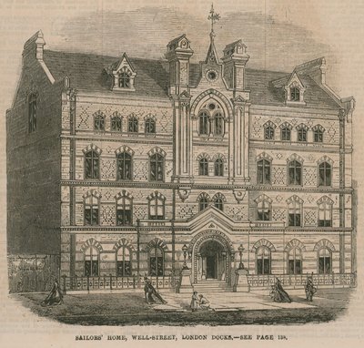 Hogar de Marineros, Well Street, London Docks de English School