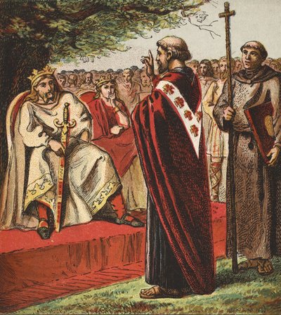 San Agustín y los sajones de English School