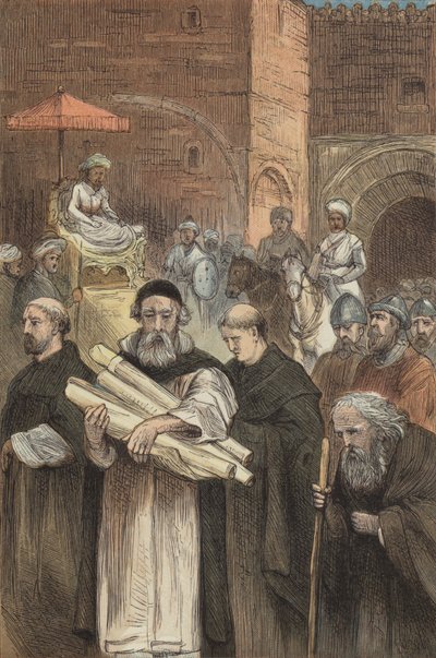 Saladino permite a los cristianos abandonar Jerusalén de English School