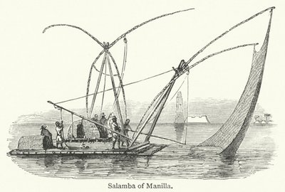 Salamba de Manilla (grabado) de English School