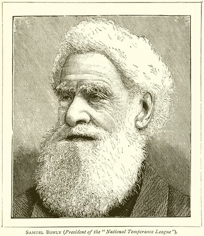 Samuel Bowly (Presidente de la Liga Nacional de la Templanza) de English School
