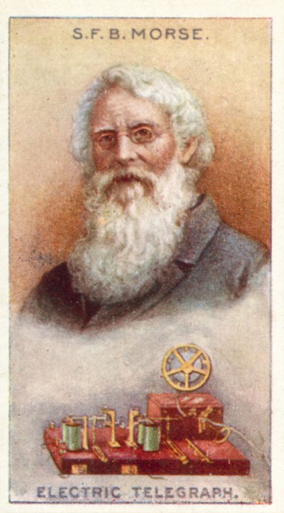 Samuel Finley Breese Morse, Telégrafo Eléctrico de English School