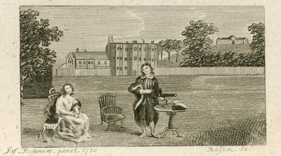 Samuel Richardson y Miss Highmore de English School