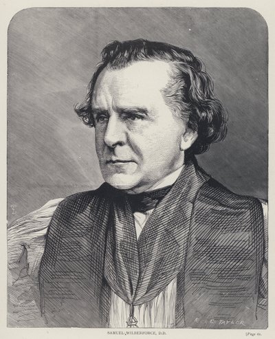 Samuel Wilberforce, DD (grabado) de English School