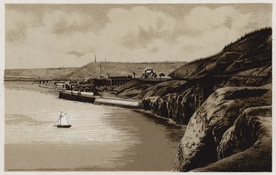 Sandsend (litografía) de English School