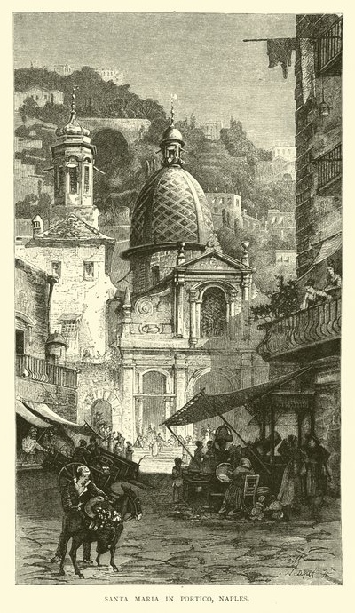Santa Maria in Portico, Nápoles de English School