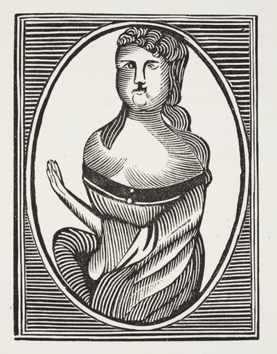 Sarah Millwood, ilustración de Chap-books del siglo XVIII de John Ashton, pub. 1882 de English School
