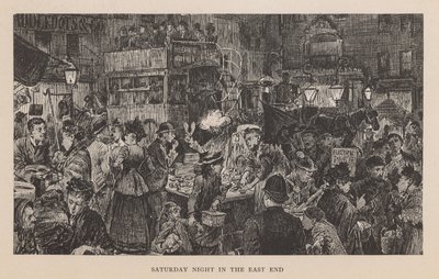 Sábado por la noche en el East End de English School