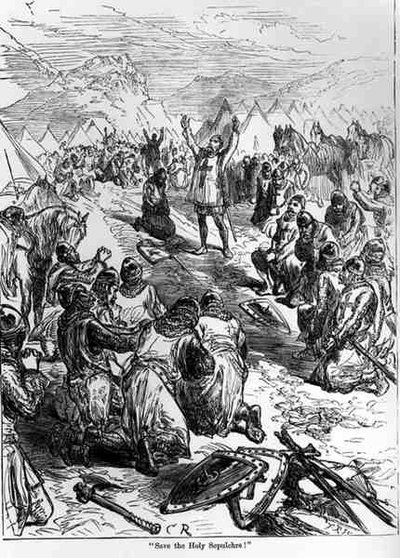 Salva el Santo Sepulcro, Ricardo I (1157-99) Antes de la Batalla de Arsuf, julio de 1191 de English School