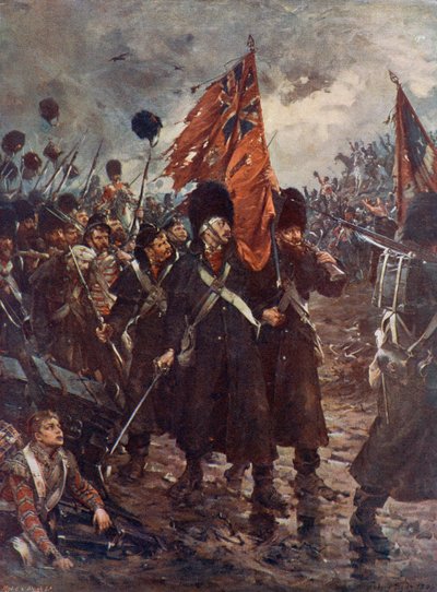 Salvando los colores; los guardias en la batalla de Inkerman de English School