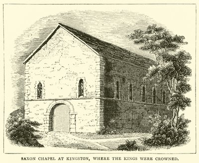 Capilla sajona en Kingston, donde se coronaban los reyes de English School