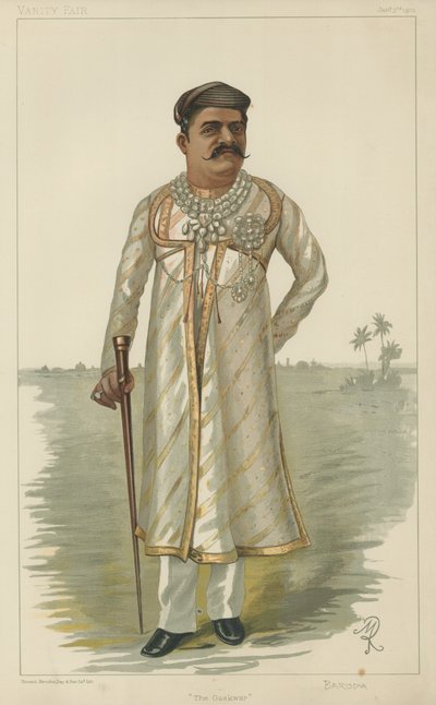 Sayajirao Gaekwad III, el Gaekwar de Baroda de English School