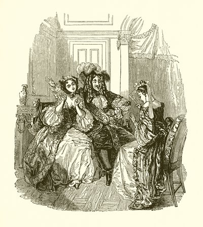 Escena de Les Precieuses Ridicules de English School