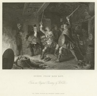 Escena de Rob Roy de English School