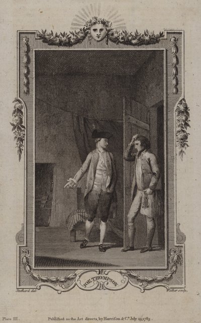 Escena de La vida y aventuras de Joe Thompson, de Edward Kimber de English School