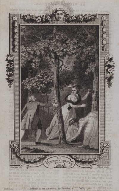 Escena de El huérfano virtuoso, de Mary Collyer de English School