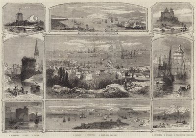 Escenas de Francia (grabado) de English School