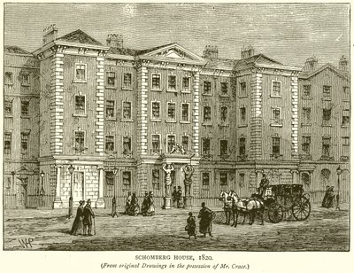 Casa Schomberg, 1820 de English School