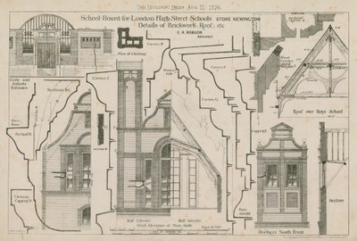 Junta Escolar de Londres, Escuelas de High Street, Stoke Newington, Londres de English School
