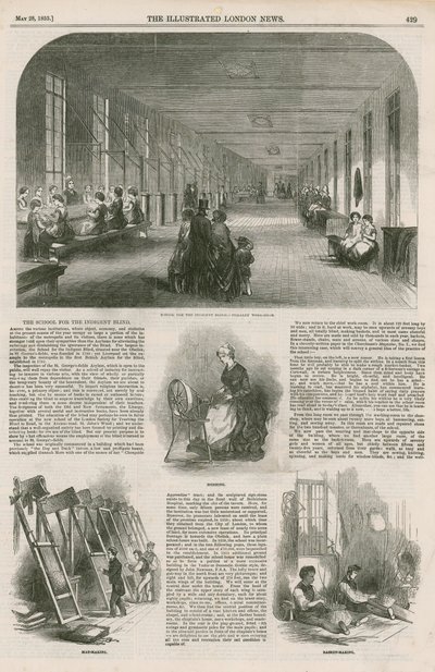 Escuela para los ciegos indigentes de English School