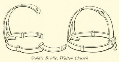 Brida de regañona, Iglesia de Walton de English School