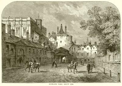 Scotland Yard, alrededor de 1720 de English School