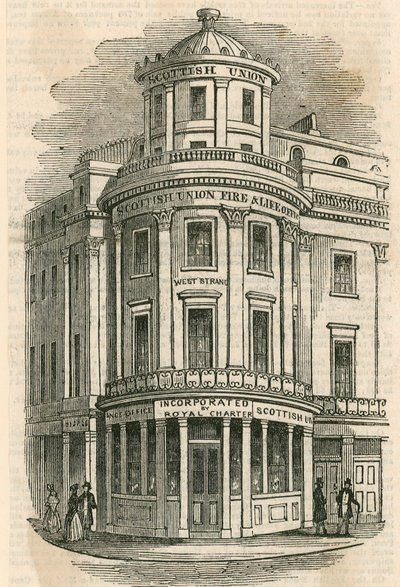 Compañía de Seguros Unión Escocesa, The Strand, Londres de English School