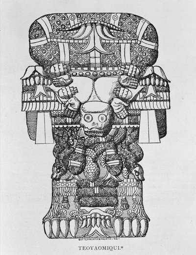 Escultura de la Diosa Coatlicue, de 
