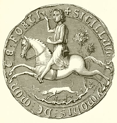 Sello de Simón de Montfort de English School