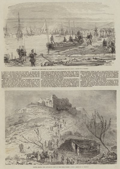 Segunda Guerra de Independencia Italiana (grabado) de English School