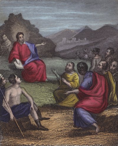 Mira al propio Hijo de Dios un predicador se alza... de English School