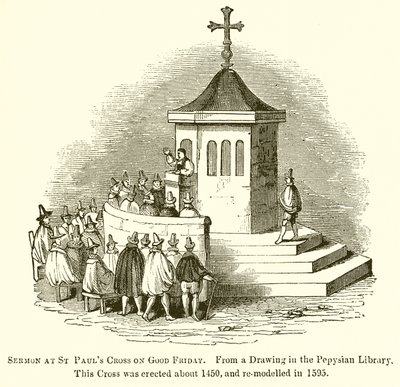 Sermón en la Cruz de San Pablo el Viernes Santo de English School