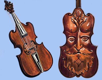 Viola de siete cuerdas de English School
